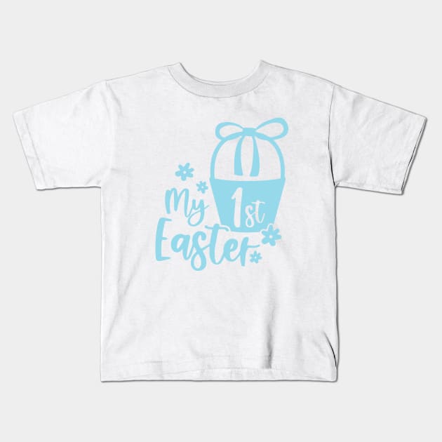 My 1st Easter For Boy Kids T-Shirt by ArchmalDesign